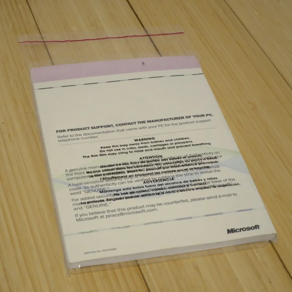 Microsoft X03-15747 DELL Windows 98‎ SE - COA & Manual only (NO CD) - 05